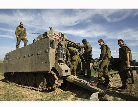 Gomel's dream turning war machine into a musical instrument.Photo Reuters