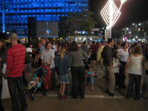 Rabin Square Tel Aviv Israel April 19 2010