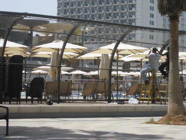 The Swimming Pool at the Tel Aviv Marina Mall