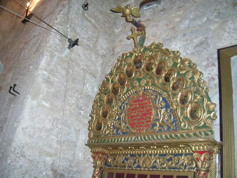 Inside St. Marks Church in Jerusalem Inside St. Marks Church in Jerusalem