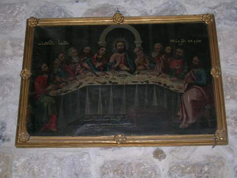 Inside St. Marks Church in Jerusalem Inside St. Marks Church in Jerusalem