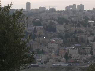 East Jerusalem from Emek Tzurim