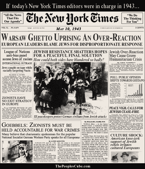 New York Times “Warsaw Ghetto